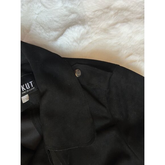 KUT From The Kloth Suede Jacket – Soft Faux Suede Layer Boho - Picture 8 of 10